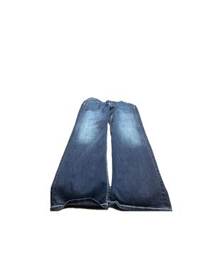BKE BUCKLE MENS DARK WASH TYLER BOOTLEG JEANS! 36L 36x36